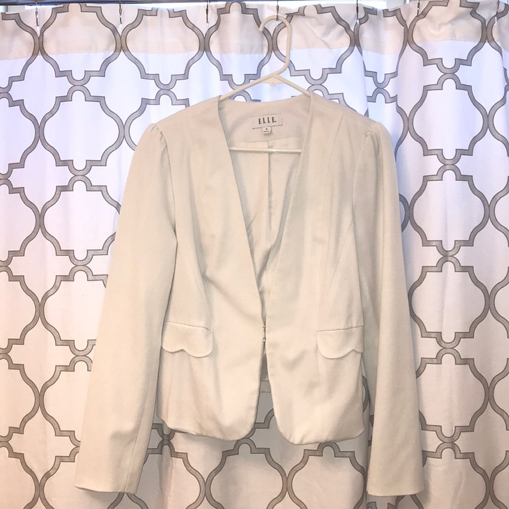 White blazer